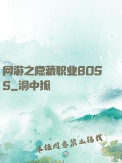 网游之隐藏职业BOSS