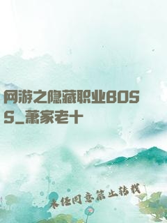 网游之隐藏职业BOSS