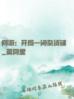 网游：开局一间杂货铺