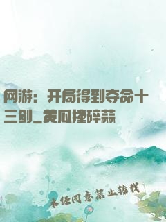 网游：开局得到夺命十三剑