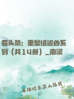 罪头条：重案组追凶系列（共14册）