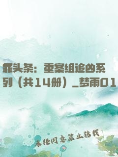 罪头条：重案组追凶系列（共14册）