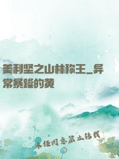 美利坚之山林称王