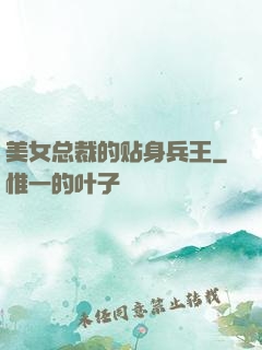 美女总裁的贴身兵王