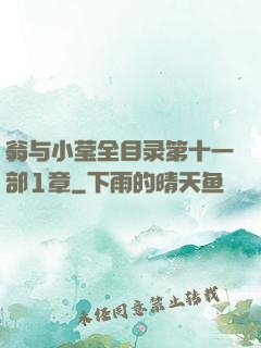 翁与小莹全目录第十一部1章