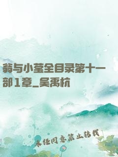 翁与小莹全目录第十一部1章
