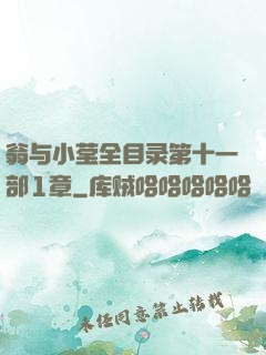 翁与小莹全目录第十一部1章