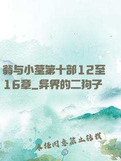 翁与小莹第十部12至16章