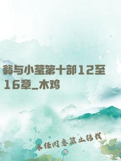 翁与小莹第十部12至16章
