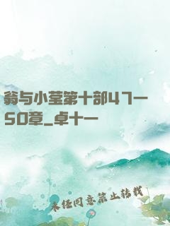 翁与小莹第十部47一5O章