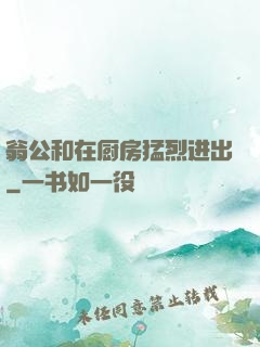翁公和在厨房猛烈进出