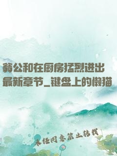 翁公和在厨房猛烈进出最新章节