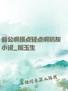 翁公啊慢点轻点啊扒灰小说