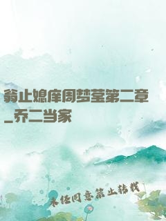翁止媳庠周梦莹第二章