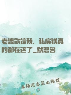 老婆你信我，私房钱真的都在这了