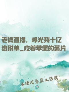老婆直播，曝光我十亿缴税单
