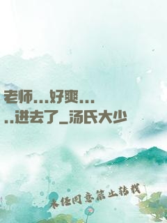 老师...好爽.....进去了