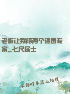 老板让我陪两个德国专家