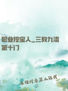 职业挖宝人