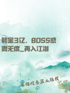 聘金3亿，BOSS惑妻无度