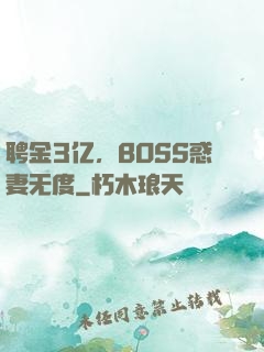 聘金3亿，BOSS惑妻无度