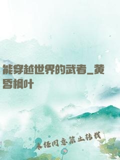 能穿越世界的武者
