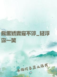 腹黑娇妻宠不停