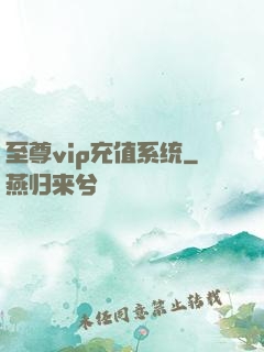 至尊vip充值系统