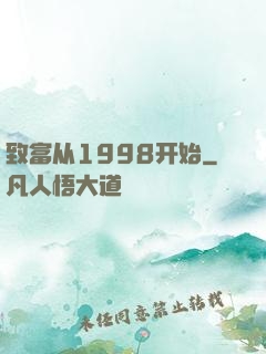 致富从1998开始