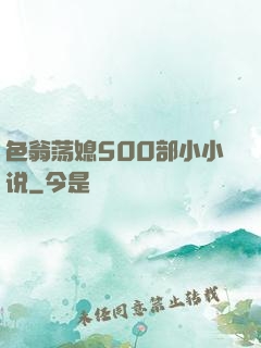 色翁荡媳500部小小说