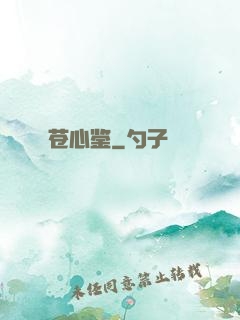 苍心鉴