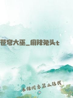苍穹大巫