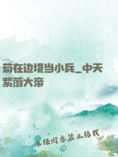 苟在边境当小兵