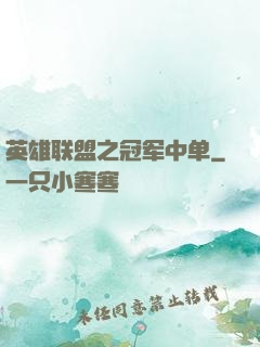 英雄联盟之冠军中单