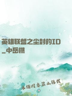 英雄联盟之尘封的ID