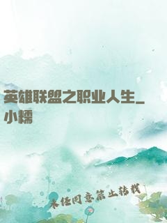 英雄联盟之职业人生