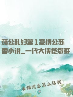 荡公乱妇第1章情公苏雪小说