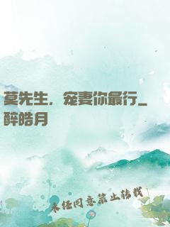 莫先生，宠妻你最行