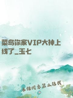 菜鸟你家VIP大神上线了