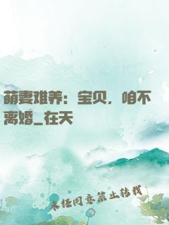 萌妻难养：宝贝，咱不离婚