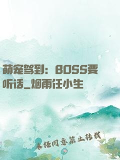 萌宠驾到：BOSS要听话