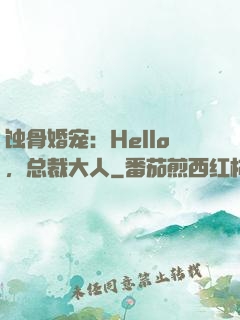 蚀骨婚宠：Hello，总裁大人