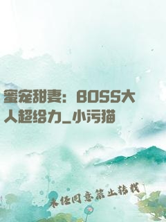 蜜宠甜妻：BOSS大人超给力