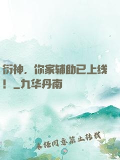 衍神，你家辅助已上线！