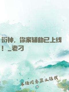 衍神，你家辅助已上线！