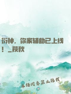 衍神，你家辅助已上线！