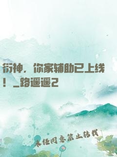 衍神，你家辅助已上线！