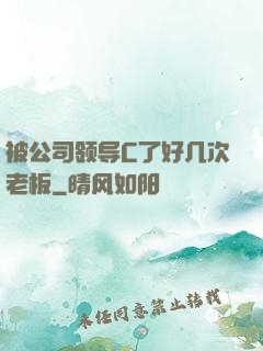 被公司领导C了好几次老板