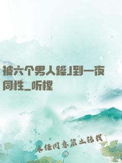 被六个男人躁J到一夜同性