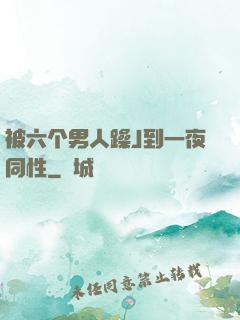 被六个男人躁J到一夜同性